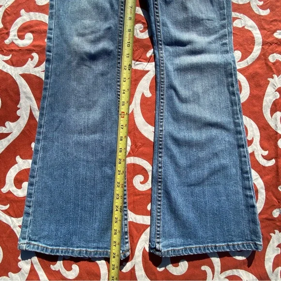 American Rag Low rise Jeans Super Flare size 2 26 short - Picture 12 of 16